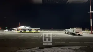 В аэропорту Калуги ночью ввели план «Ковёр»