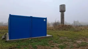 В деревне Колосово установили новую станцию водоочистки