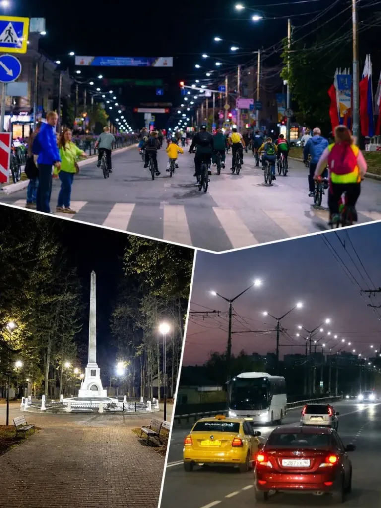 В Калуге до конца года установят ещё 300 светодиодных фонарей