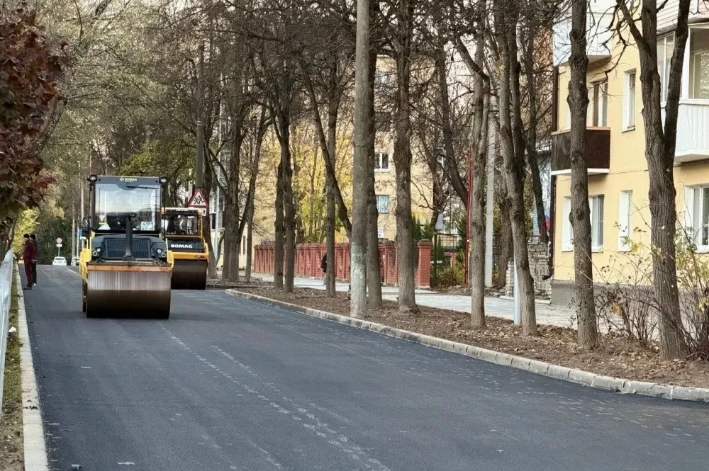 Улица Чичерина в Калуге почти готова после благоустройства