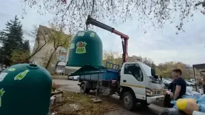 В Обнинске за две недели собрали больше тонны стекла