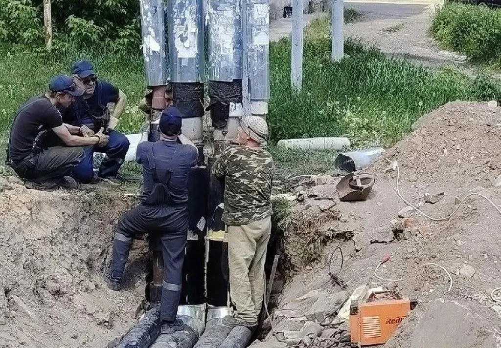 В Людинове обновили семь участков теплотрасс